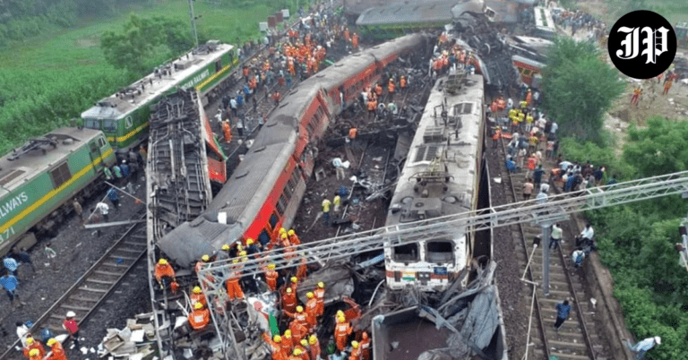 Balasore Train Accident: Over 200 Killed, 900 Injured in 3 Train Pile­-up in Odisha